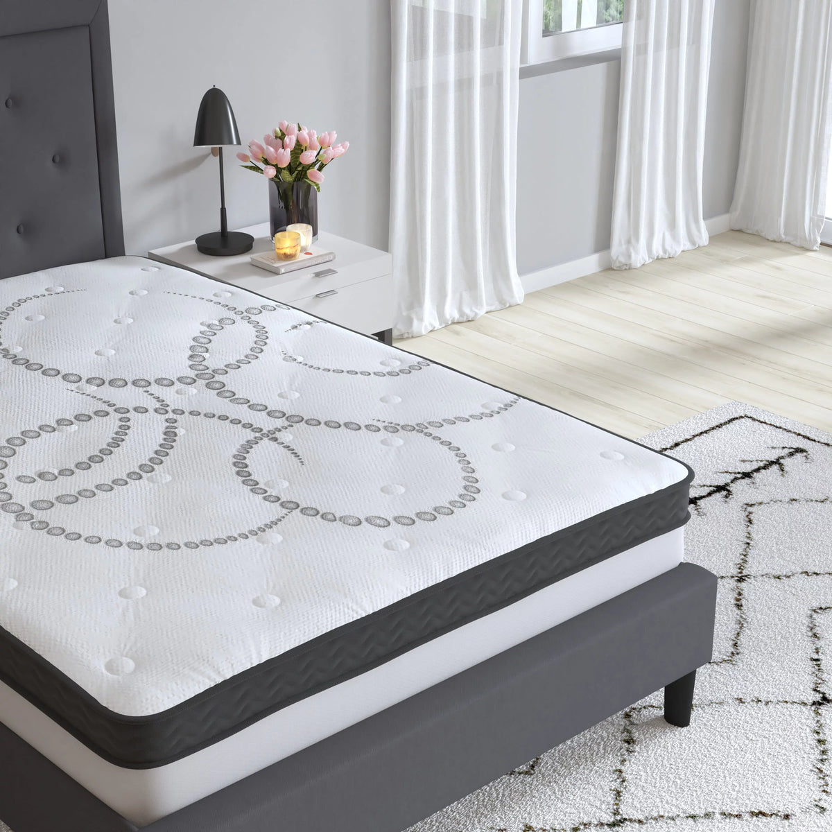Queen Hybrid Mattress Pocket Spring and Memory Foam M118722