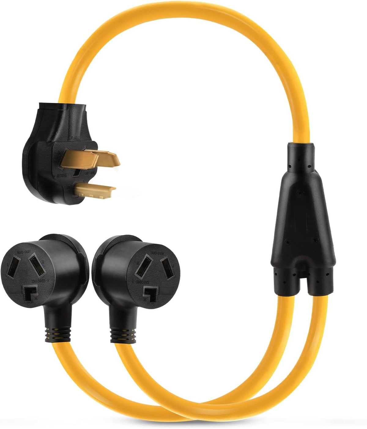 3 Prong Dryer Y Splitter 3 FT 30 Amp 250 Volt 10 AWG Power Cable N41130