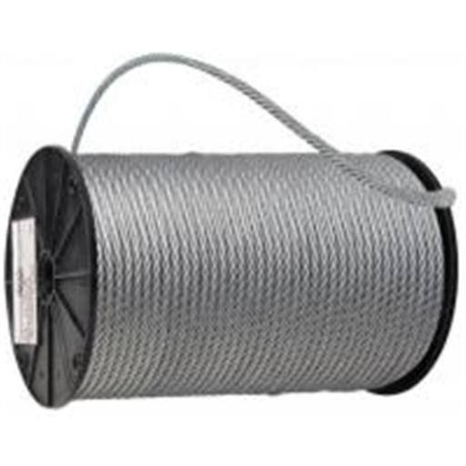 Galvanized Aircraft Cable 0.18 in. x 250 ft. N32420
