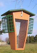 Poly Split Peanut Bird Feeder with Suet Cages Z604357