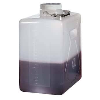 20 L Rectangular Polypropylene Carboy with Handle H1129