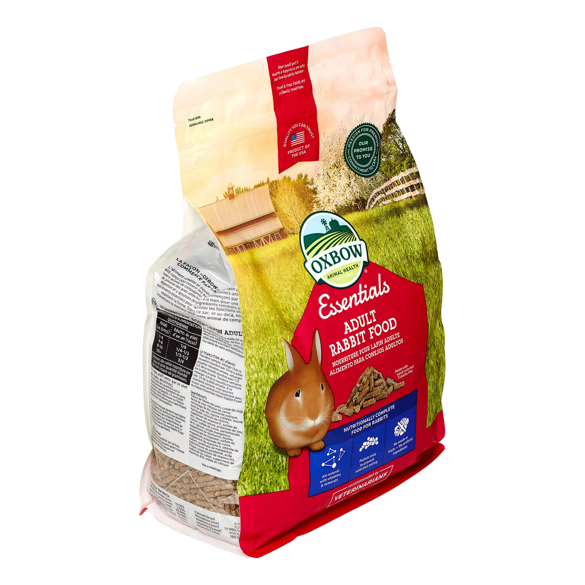 Adult Dry Rabbit Food, 5 lbs. P975733