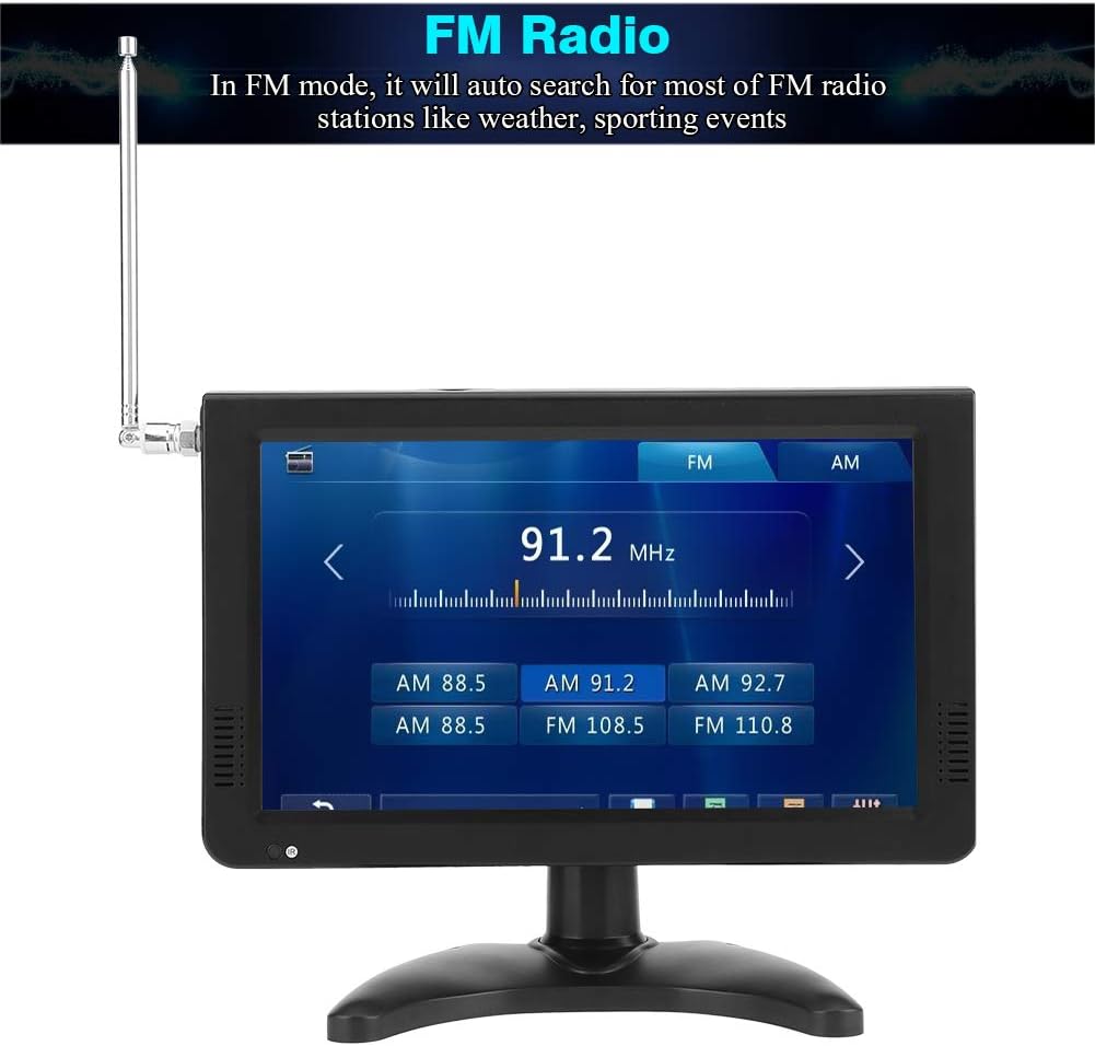 1080P ATSC Car Digital TV FM Radio Stereo 10in I10898