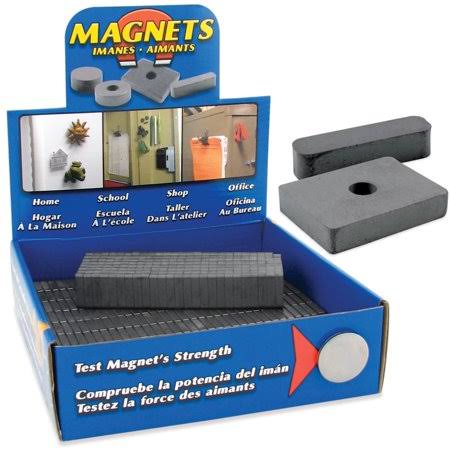 Ceramic Block Magnet Assorted Case of 500 W363959