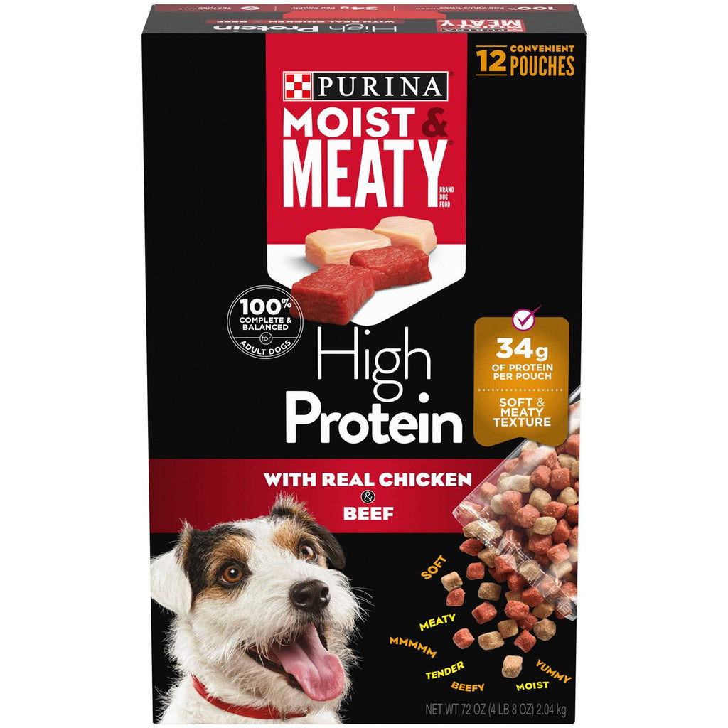 High Protein Chicken & Beef Flavor Dry Dog Food X556