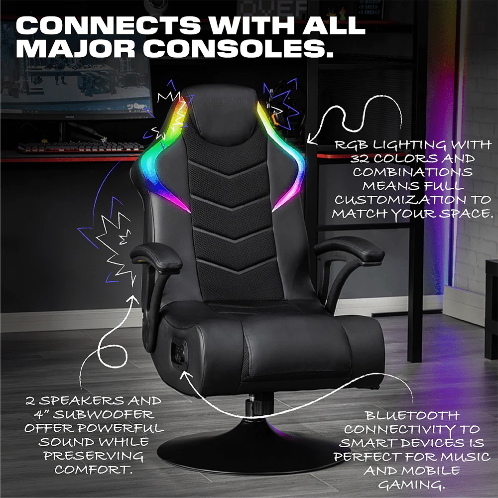 Black Mesh Gaming Chair C496