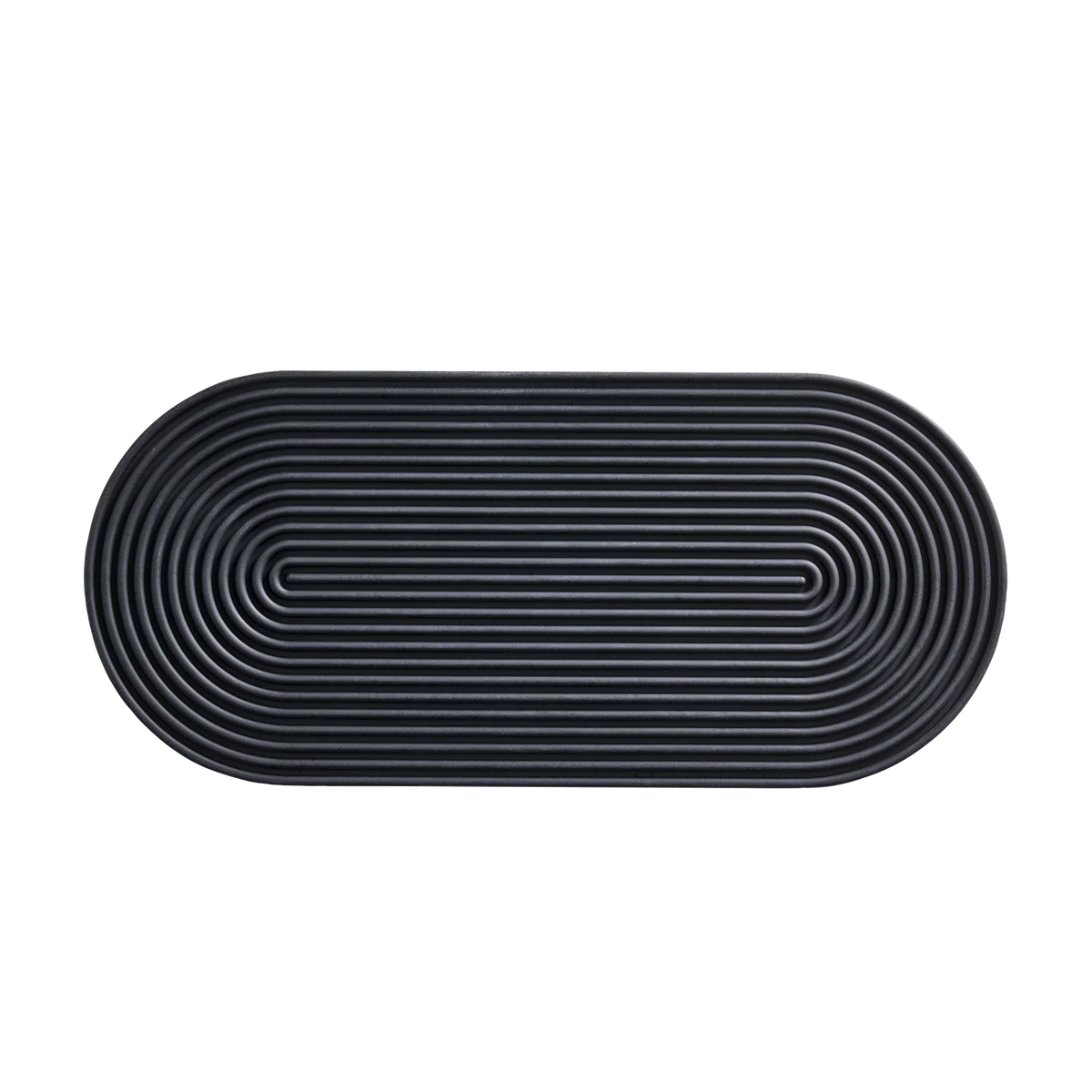 Black Cocktail Mat 34x15cm V974