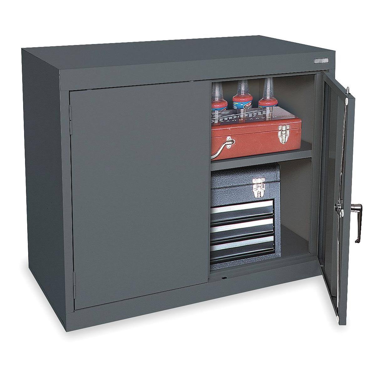 Gray Storage Cabinet Z708