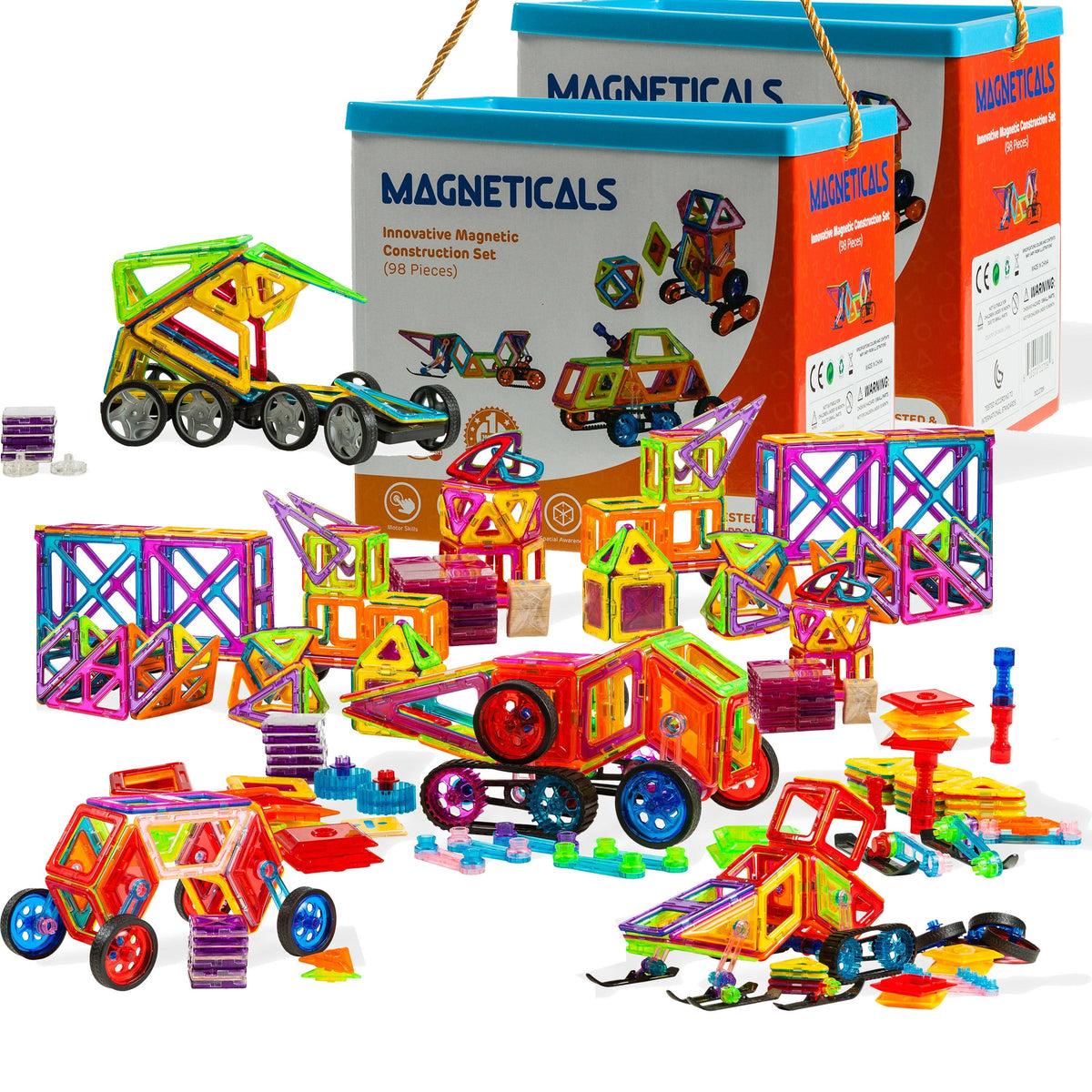 Magnet Toys Tile Set, 196 Pieces B193