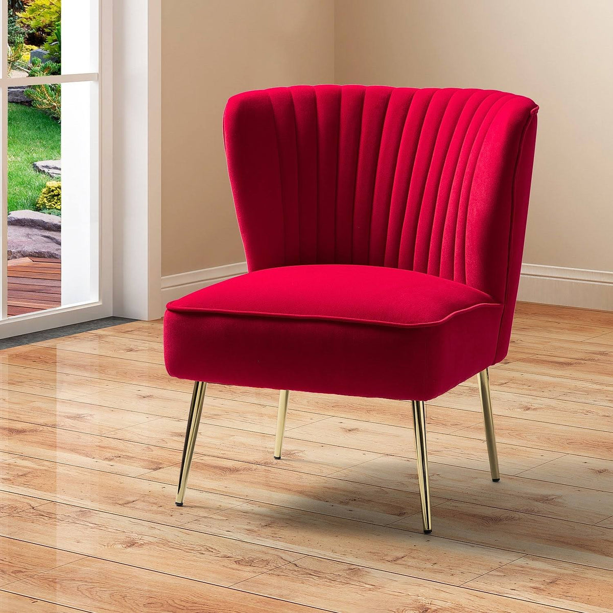 Red Side Chair M4991