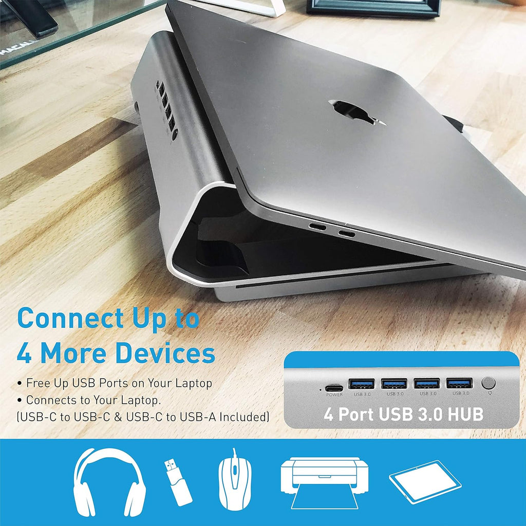 RGB Laptop Stand with USB Ports E855869