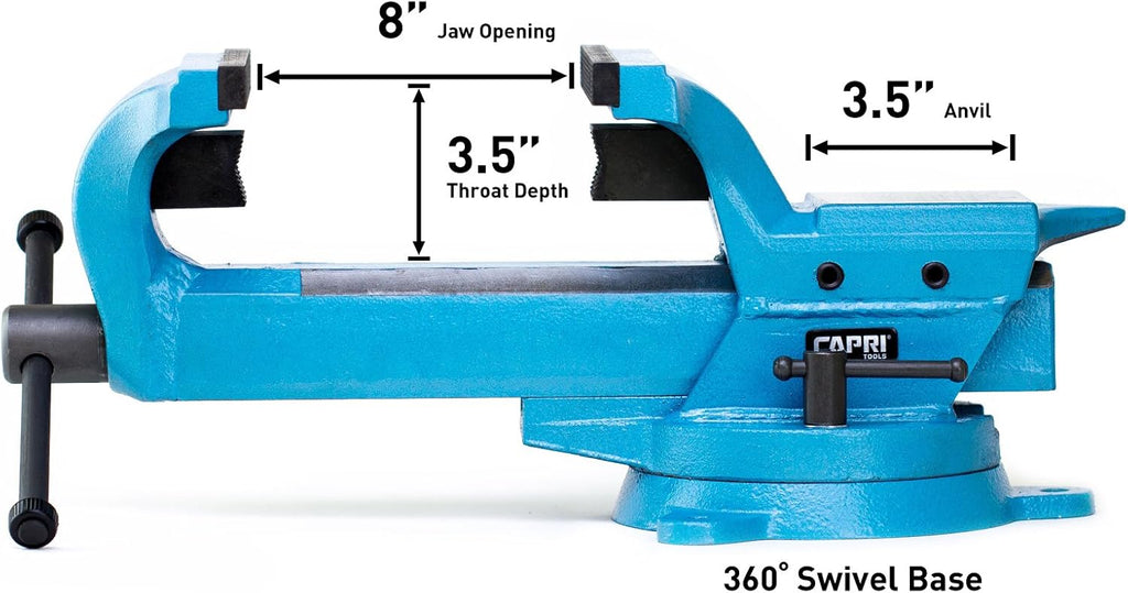 6 Forged Steel Bench Vise D339811
