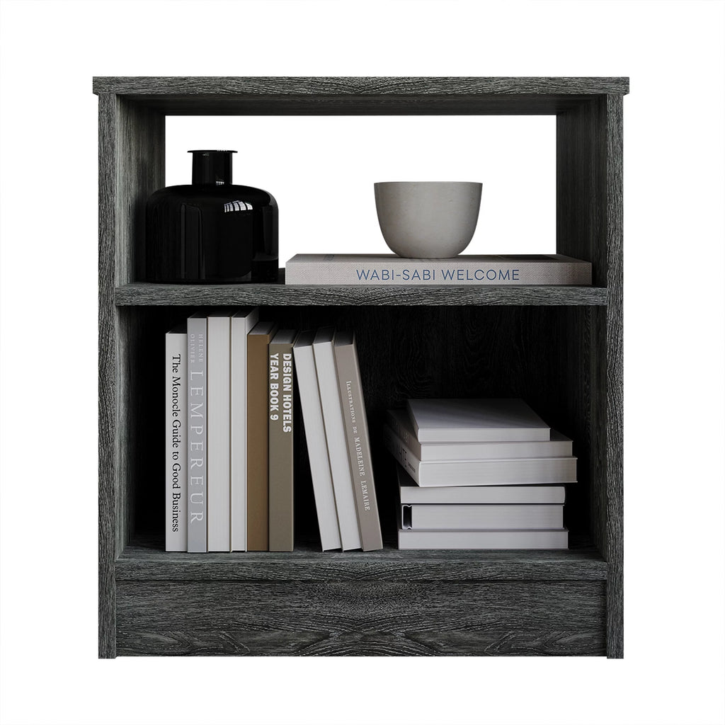 Minimalist Nightstand with Shelf F1480