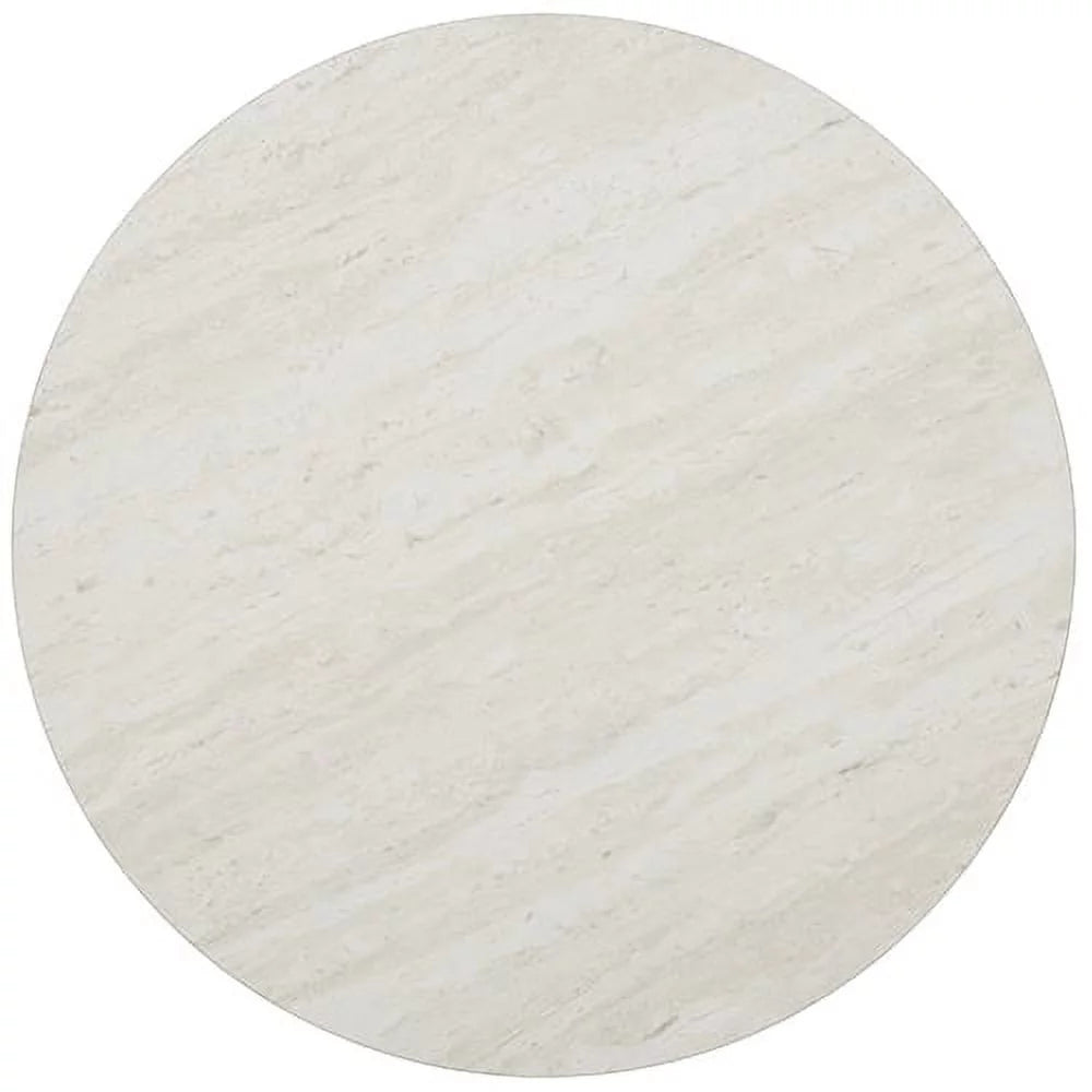 Faux Stone Round Side Table U17182