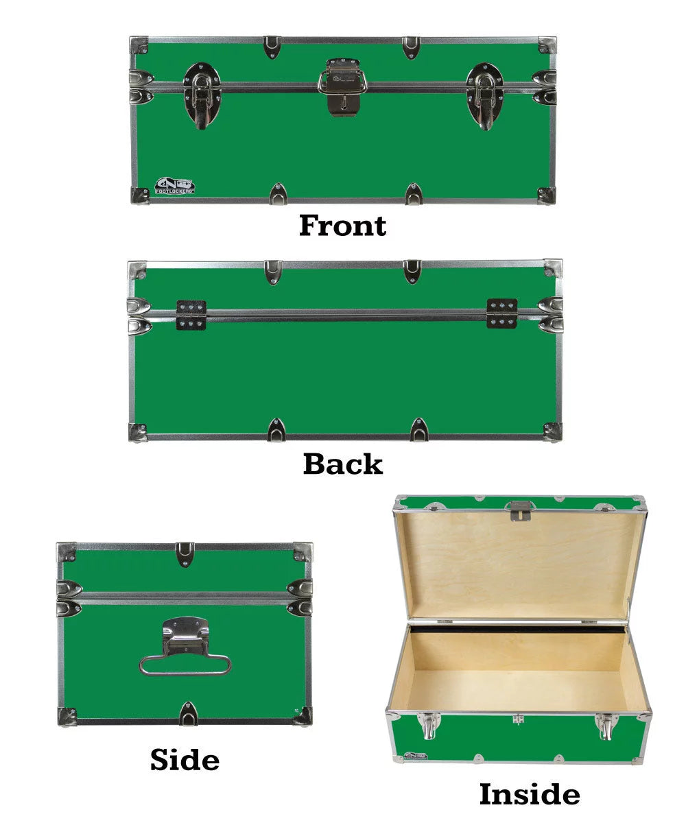 Steel Footlocker Trunk Q778321
