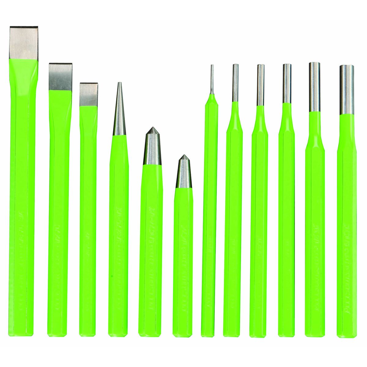 Cold Chisel and Punch Set, 12-Piece G5264