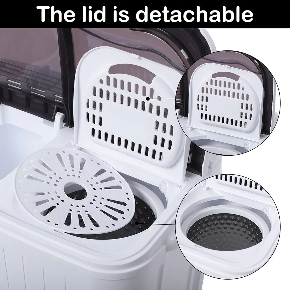 Portable Twin Tub Semi-Automatic Washing Machine X488502