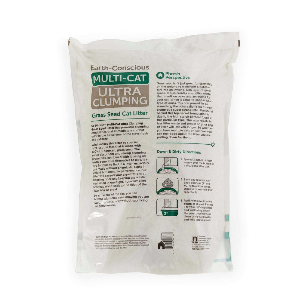 Extreme Clumping Scented Grass Seed Cat Litter J628285