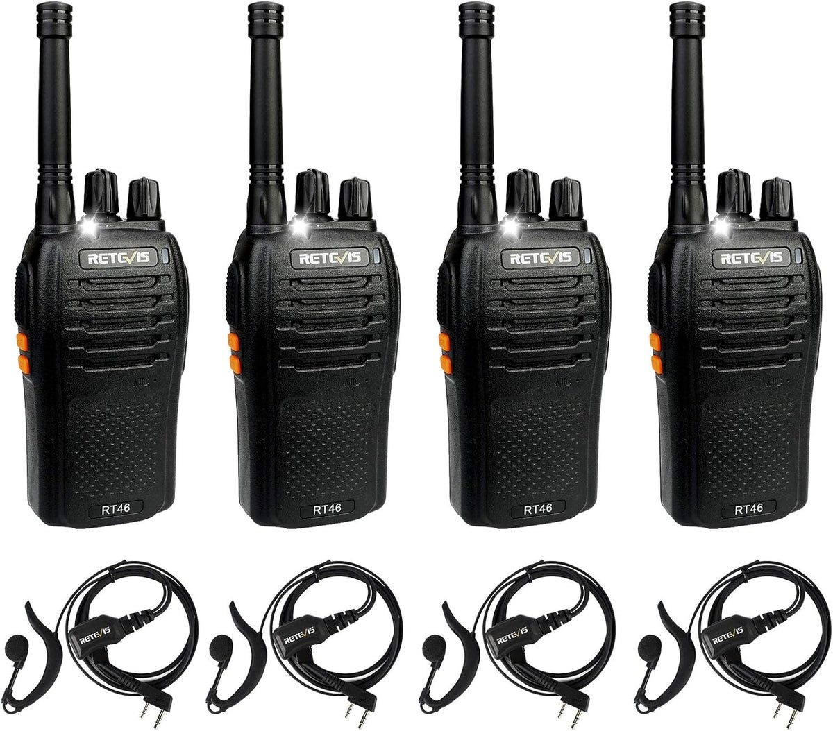 Mini Walkie Talkie, 4 Pack Q554