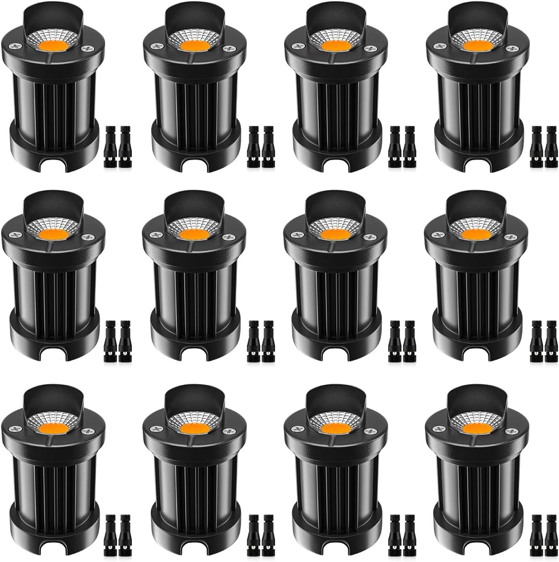 10W LED Low Voltage Landscape Lights 12 Pack G340944