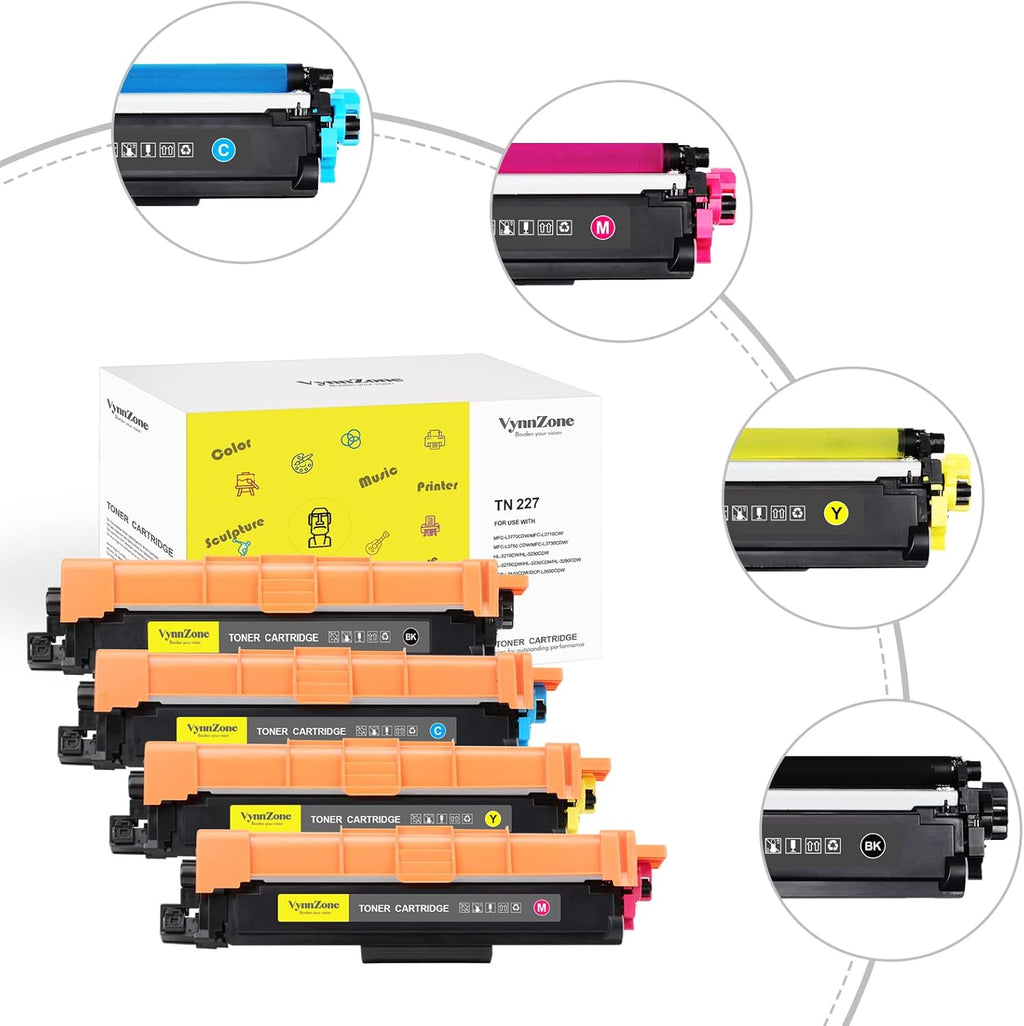 Black Cyan Magenta Yellow 4 Pack Toner Cartridge G942968