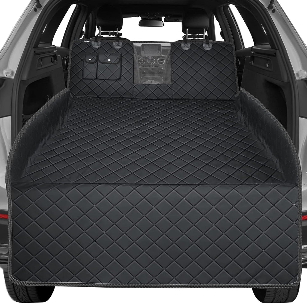 Waterproof Nonslip Dog Cargo Liner with Storage Pockets Pack of 2 P1838