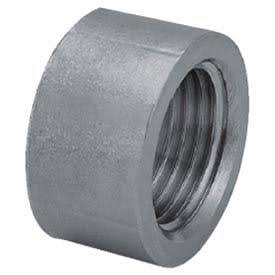 304 Cast Pipe Fitting Half Coupling 4x22 NPT Female x Plain D171486