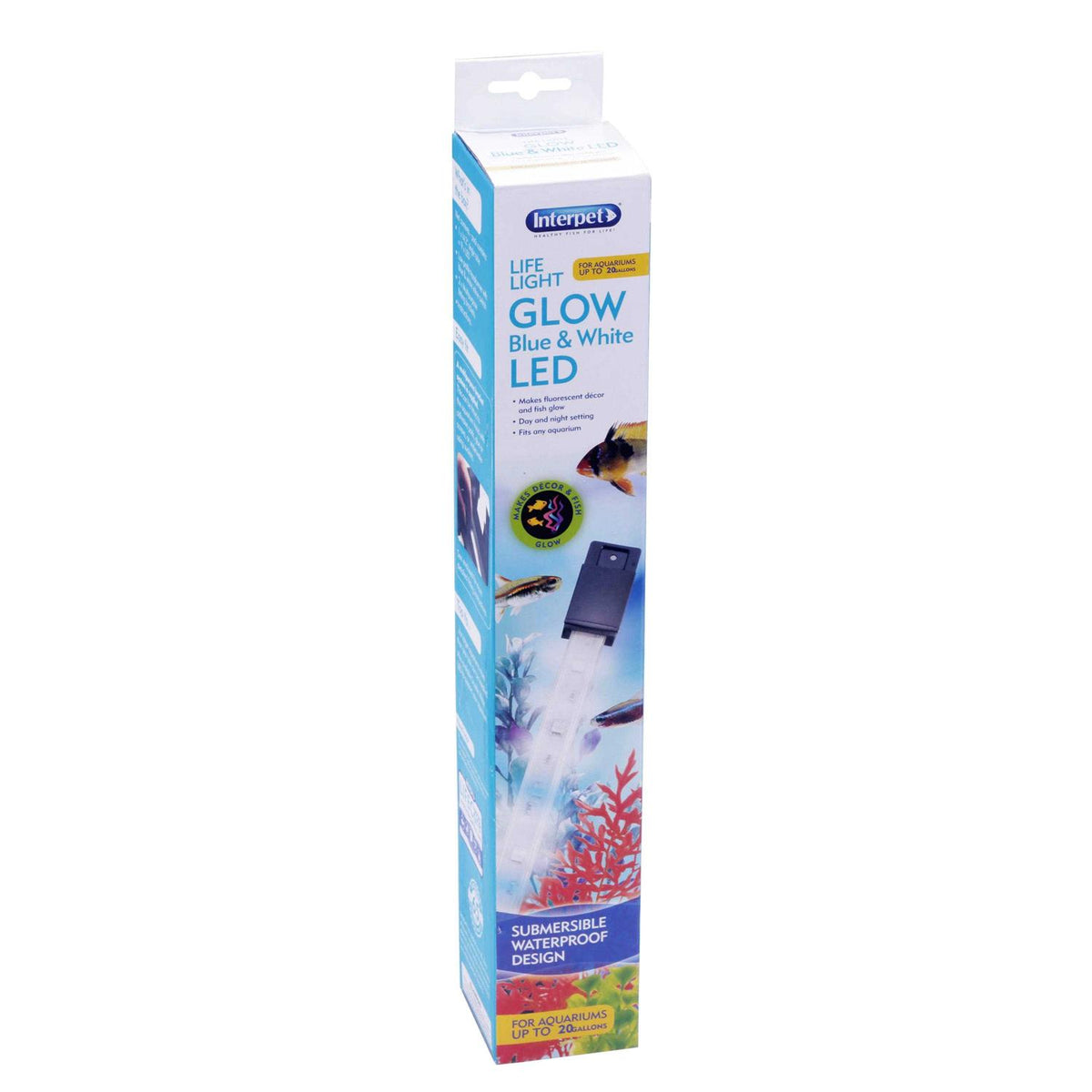 Light Blue & White LED Aquarium Light D9605