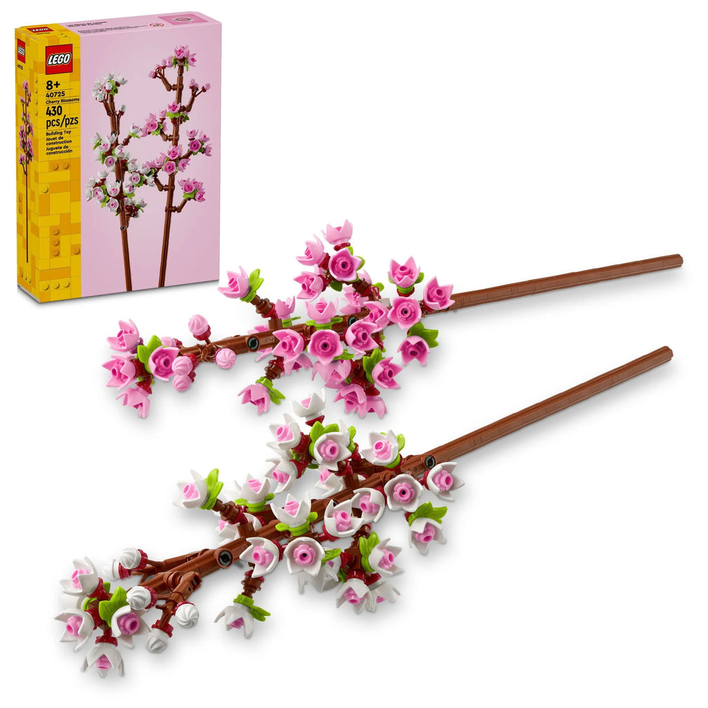 White and Pink Cherry Blossom Building Set M2885