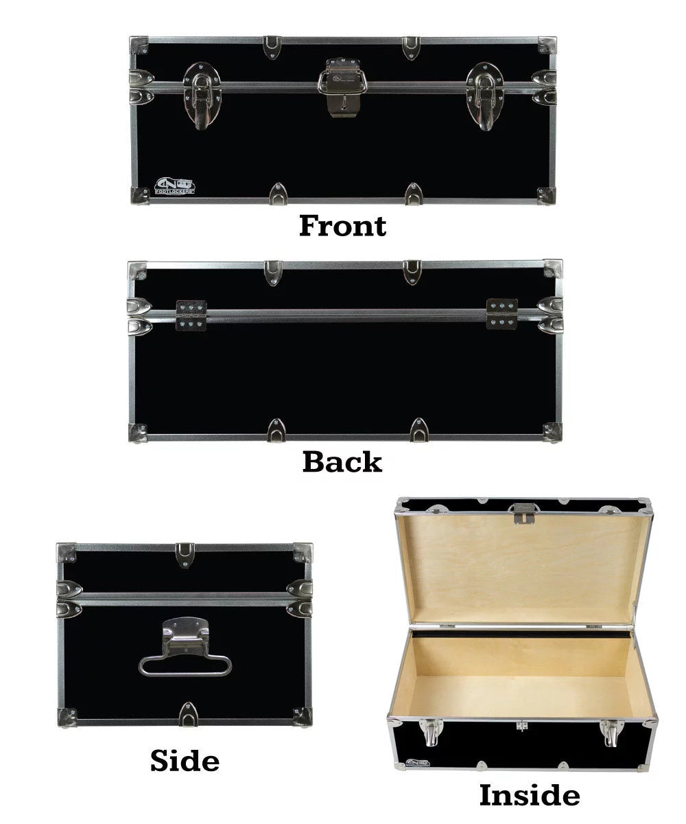 Steel Footlocker Trunk Q778321