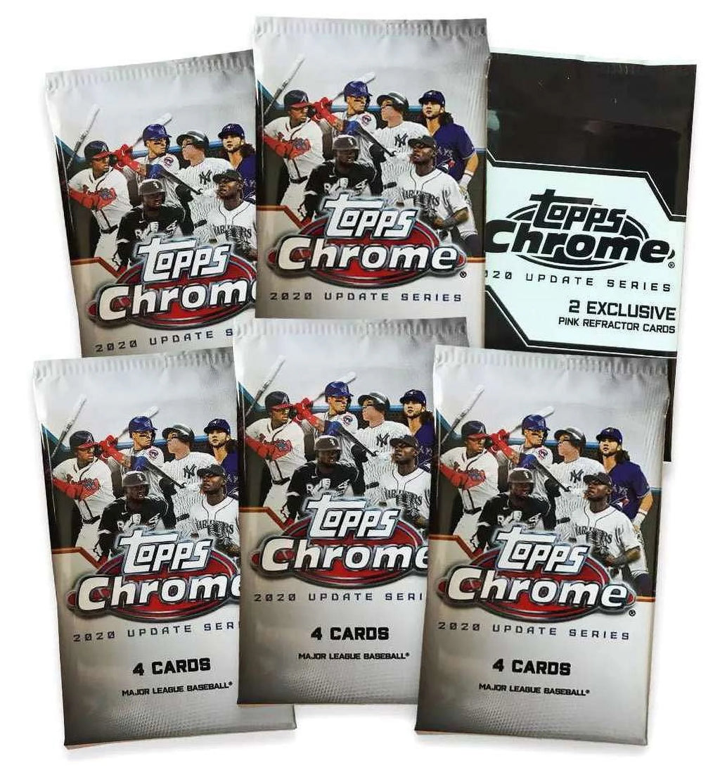 2020 Chrome Update Trading Card Hanger Box (22 Cards) H112985