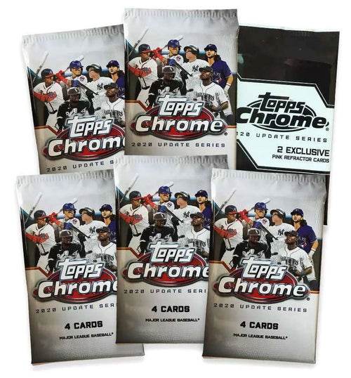 2020 Chrome Update Trading Card Hanger Box (22 Cards) H112985