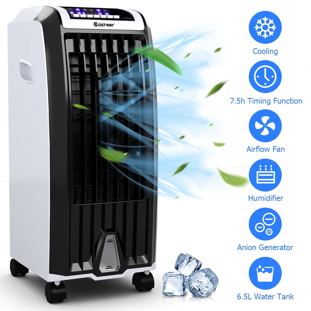 Portable Evaporative Cooler Fan with Remote Control E4387
