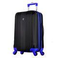 Black/Blue Carry-On Suitcase M275175