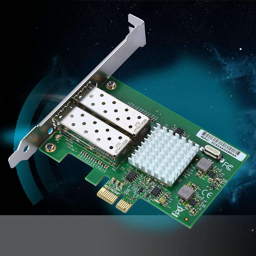 Dual Gigabit Ethernet Fiber PCI-E Network Card O4322