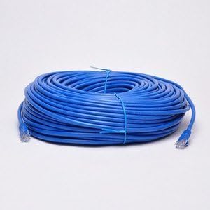 200ft Blue CAT6 Ethernet Cable Pack of 2 W174671