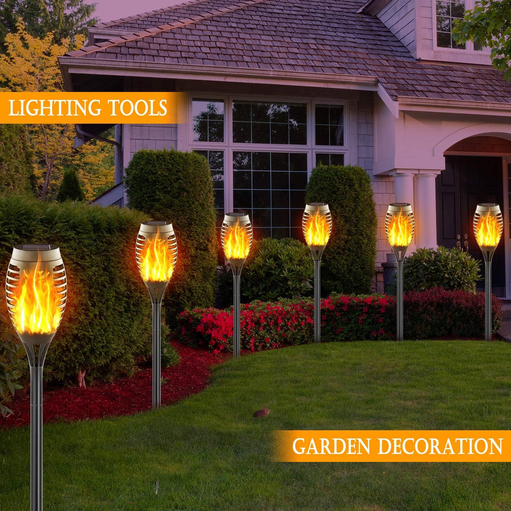 16 Pack Mini Solar Torch Lights Q47299