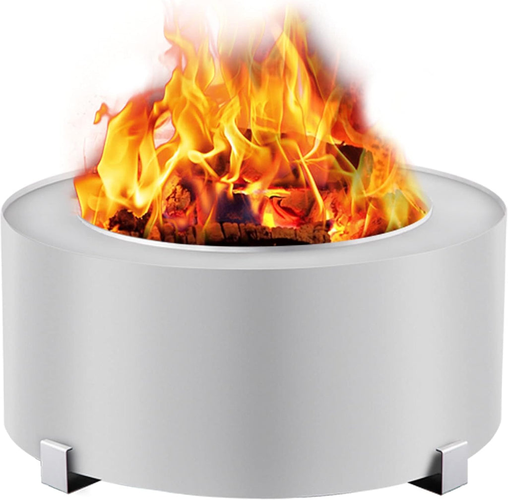Stainless Steel Smokeless Fire Pit W66867