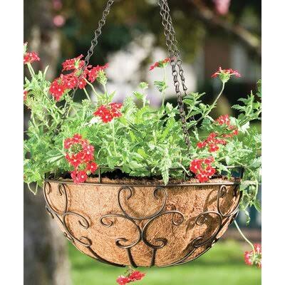 Metal Hanging Planter U79283
