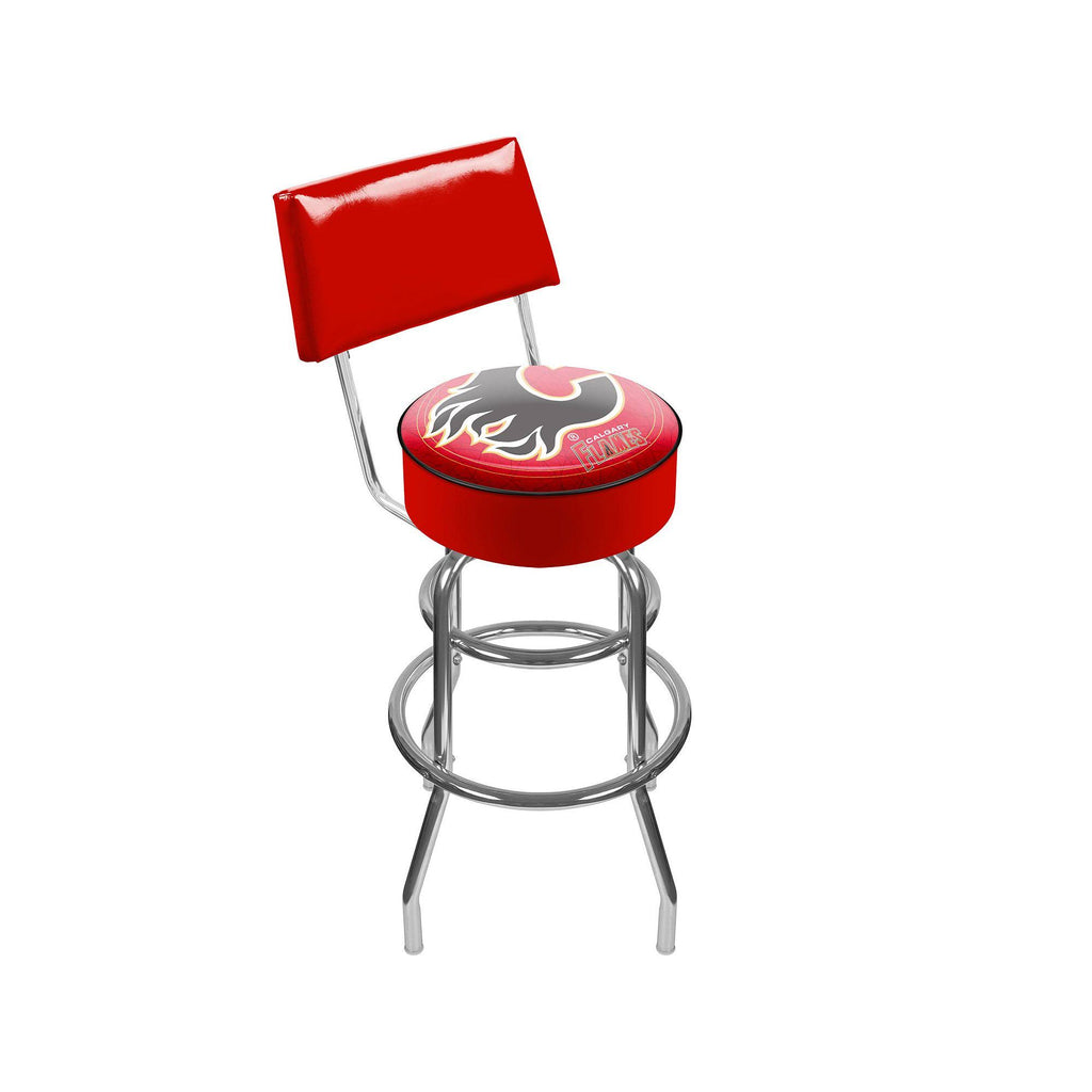 Padded Swivel Bar Stool with Back X921248