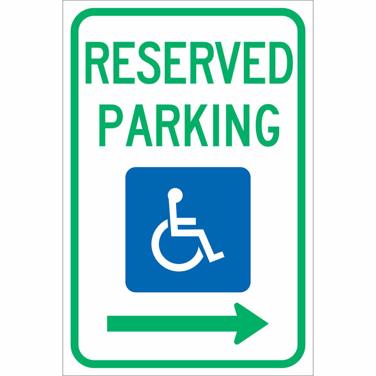 Handicap Parking Sign Z9163