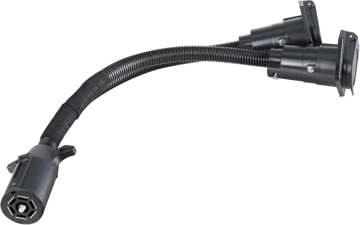 7 Way Y Splitter Trailer Adapter 20.5 Inches H8158