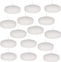 White Unscented Floating Candles Set of 36 L557038