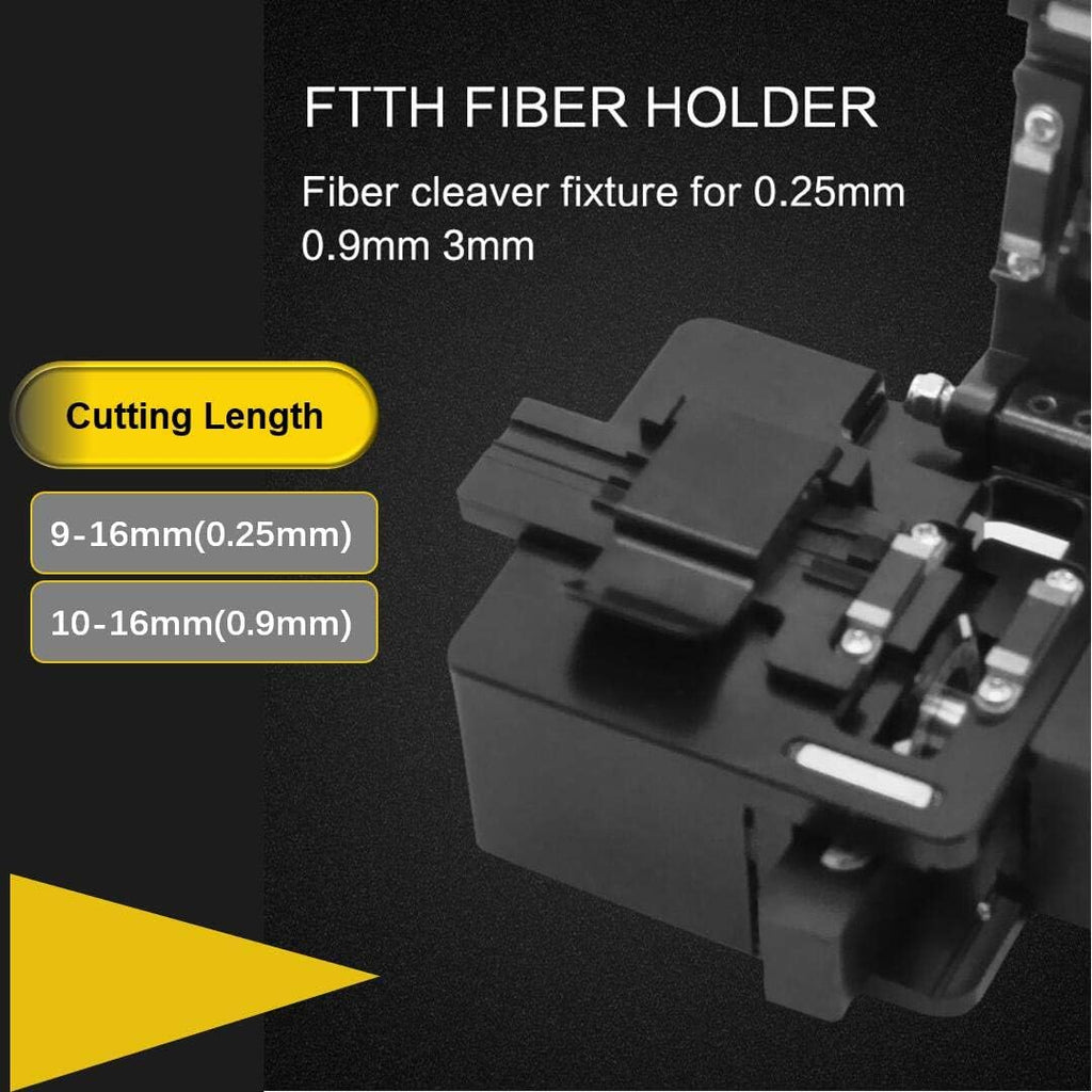 High Precision Optical Fiber Cleaver with 16 Cleaving Spots Fiber Cutter Tool E4575