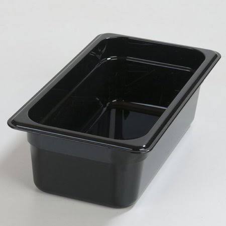Black Food Pan Set of 6 H170759