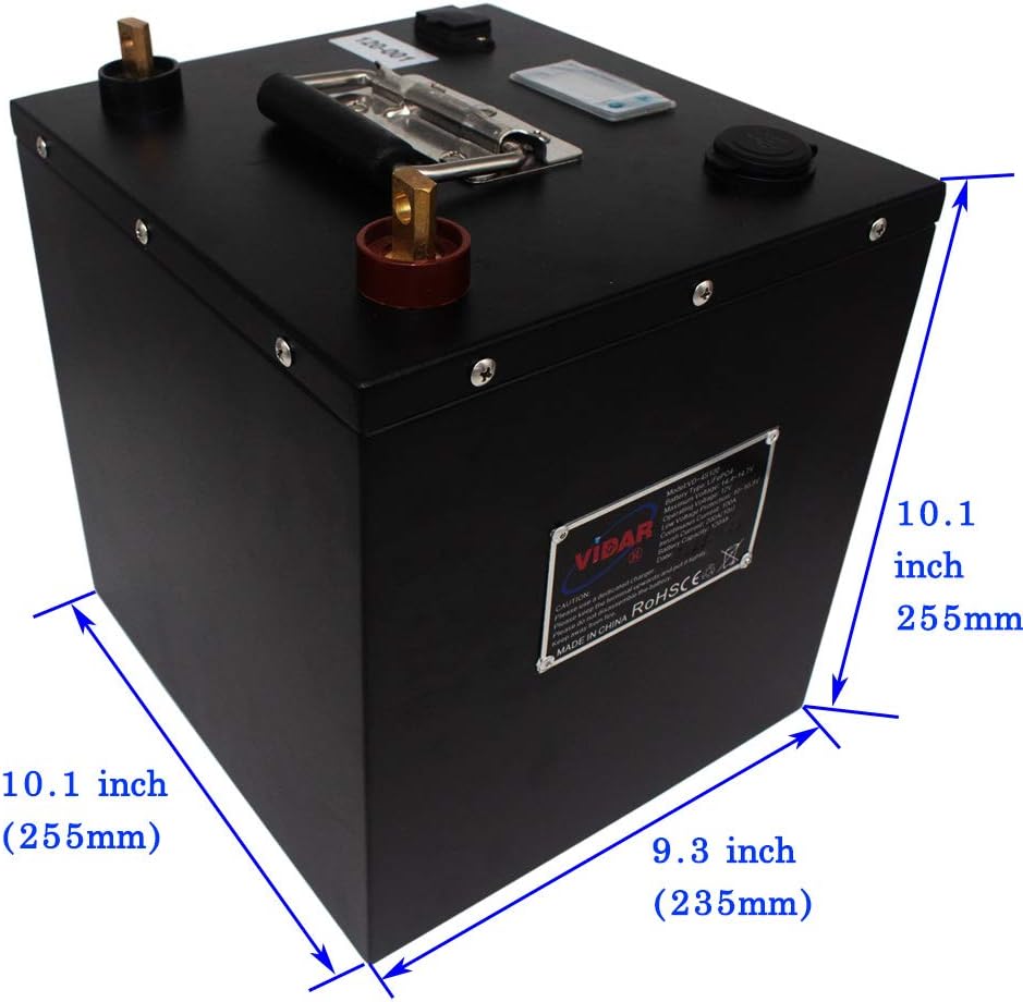 12V 120Ah LiFePO4 Deep-Cycle Battery with Built-in BMS X403