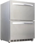 5.12 Cu.Ft 161 cans Indoor/Outdoor Stainless Steel Beverage Cooler Z652868