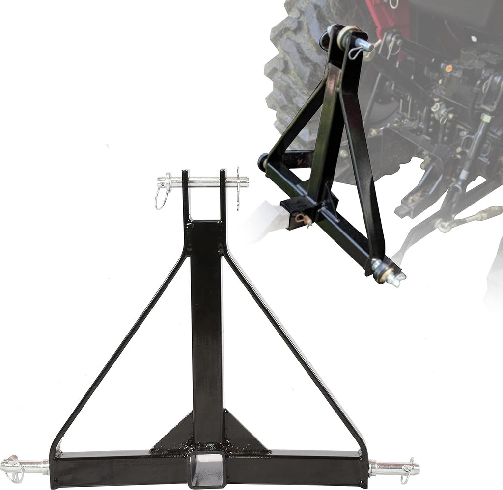 3 Point 2 Receiver Tractor Tow Hitch Drawbar Adapter Z168