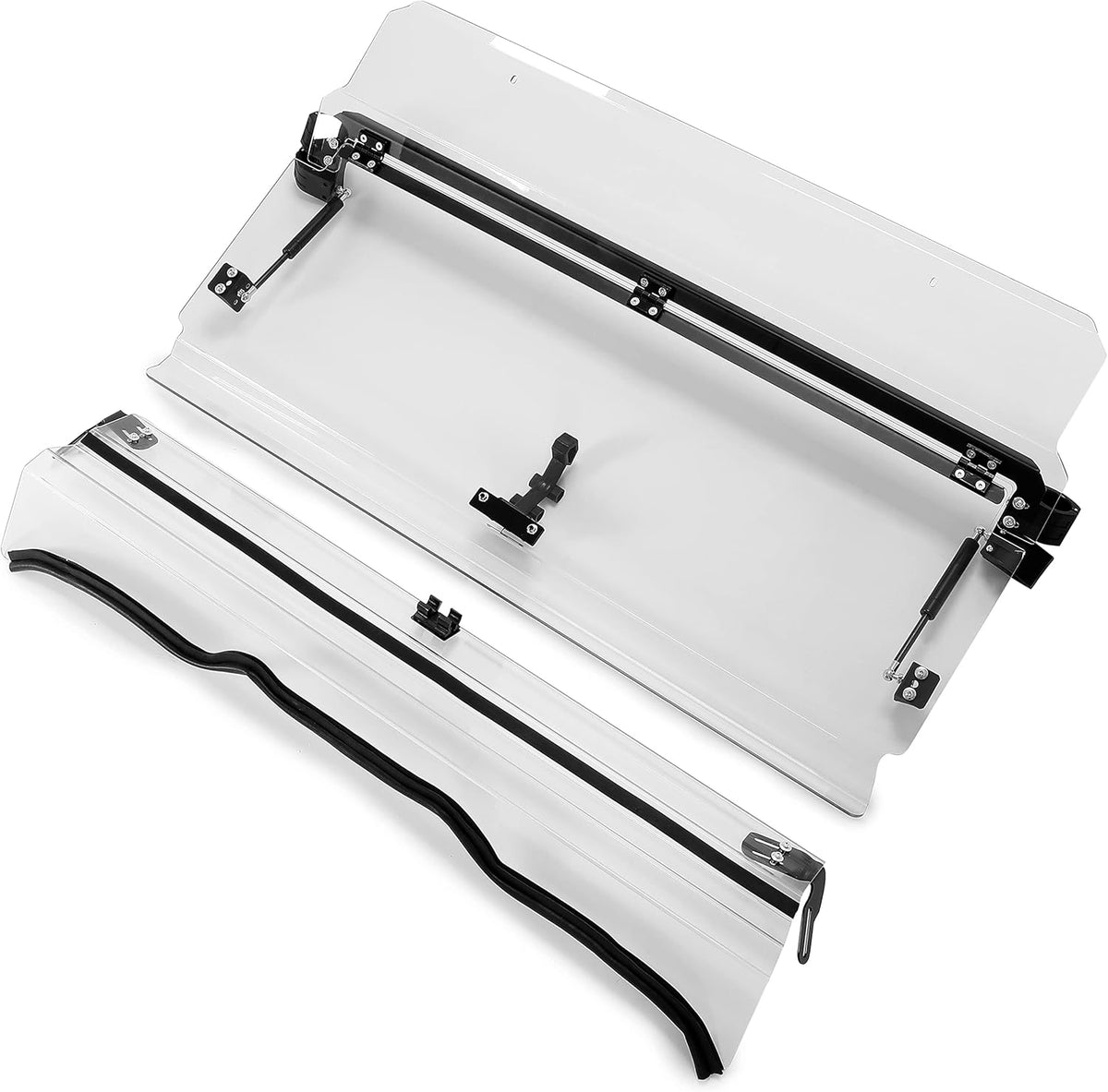 Full Heavy Duty UTV Clear Windshield 3-in-1 Vented X8107