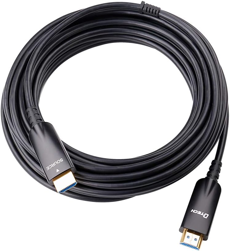 50m Fiber Optic HDMI Cable 4K 30Hz 1080p 60Hz Black B823